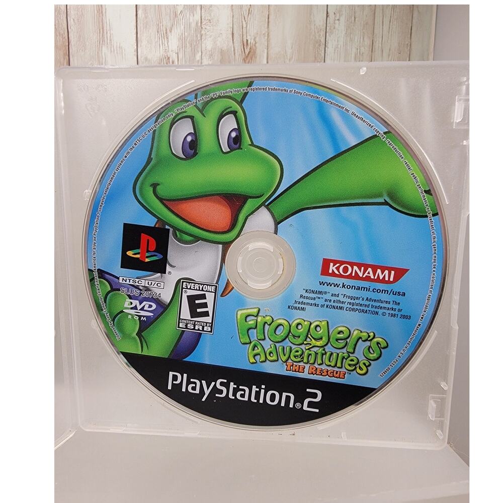 Frogger's Adventures: The Rescue (Sony PlayStation 2, 2003) Disc Only